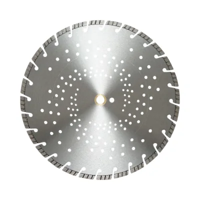 Disco diamantato turbo segmentato 400x30mm, segmento 10mm per cemento armato, pavimentazioni, archi, pietra dura Breckner Germany - immagine 2
