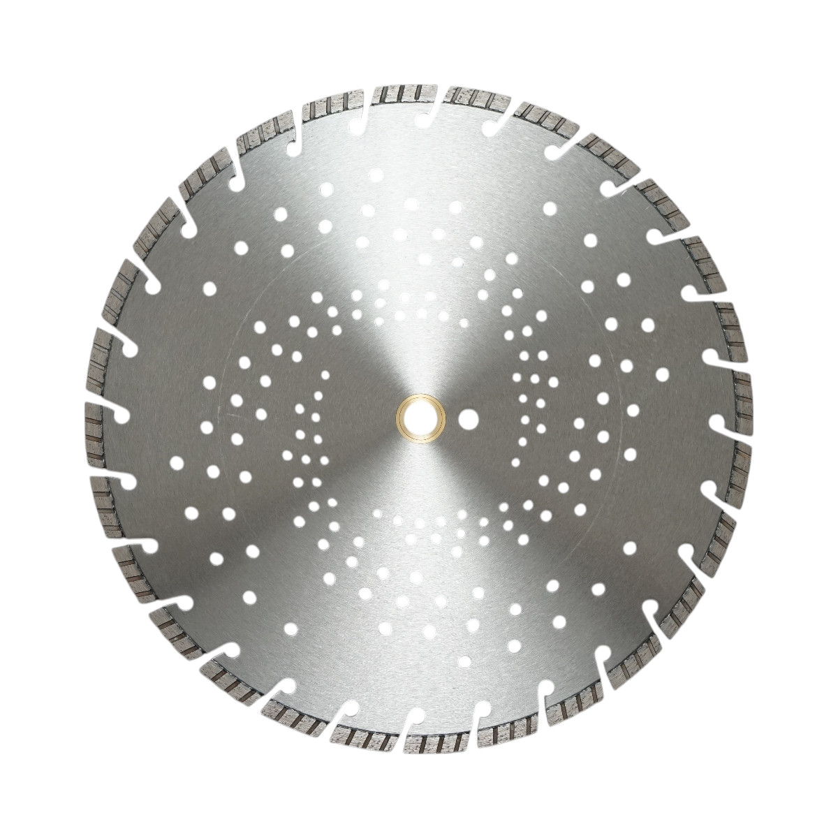 Disco diamantato turbo segmentato 400x30mm, segmento 10mm per cemento armato, pavimentazioni, archi, pietra dura Breckner Germany - immagine 2
