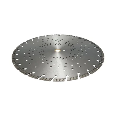 Disco diamantato turbo segmentato 400x30mm, segmento 10mm per cemento armato, pavimentazioni, archi, pietra dura Breckner Germany - immagine 4
