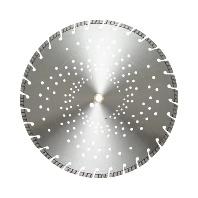 Disco diamantato turbo segmentato 450x30mm, segmento 10mm per cemento armato, pavimentazioni, archi, pietra dura Breckner Germany - immagine 2