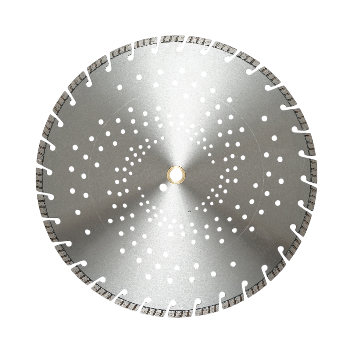 Disco diamantato turbo segmentato 450x30mm, segmento 10mm per cemento armato, pavimentazioni, archi, pietra dura Breckner Germany - immagine 2