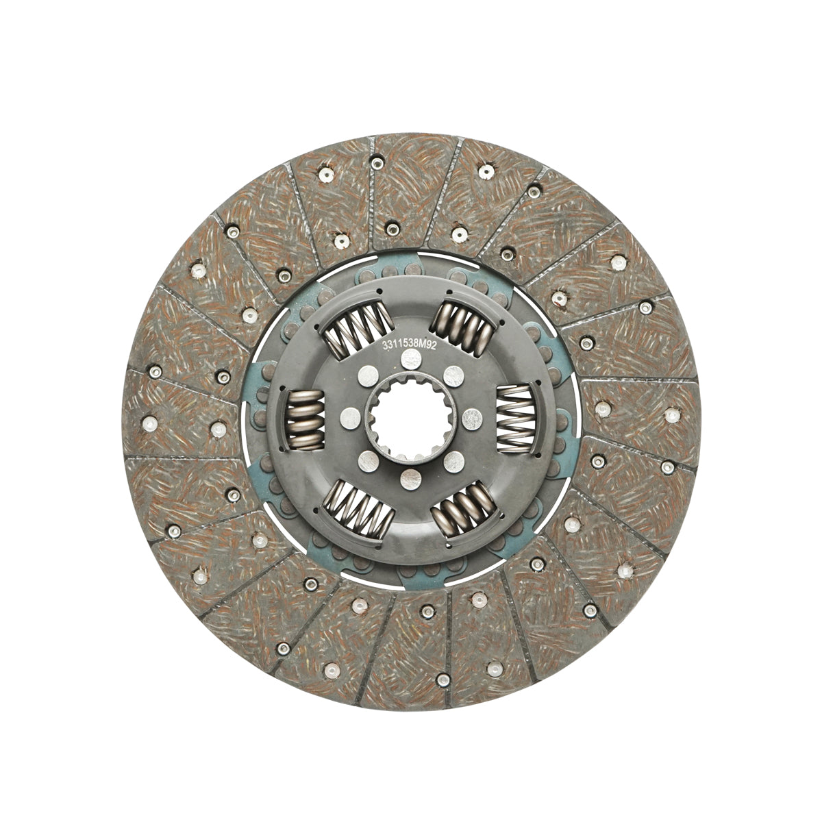 Disco frizione diametro esterno 280 mm, interno 1 – 35 mm, interno 2 – 40 mm, 14 scanalature per Massey Ferguson, Landini, McCormick, codice OEM 1424123M92