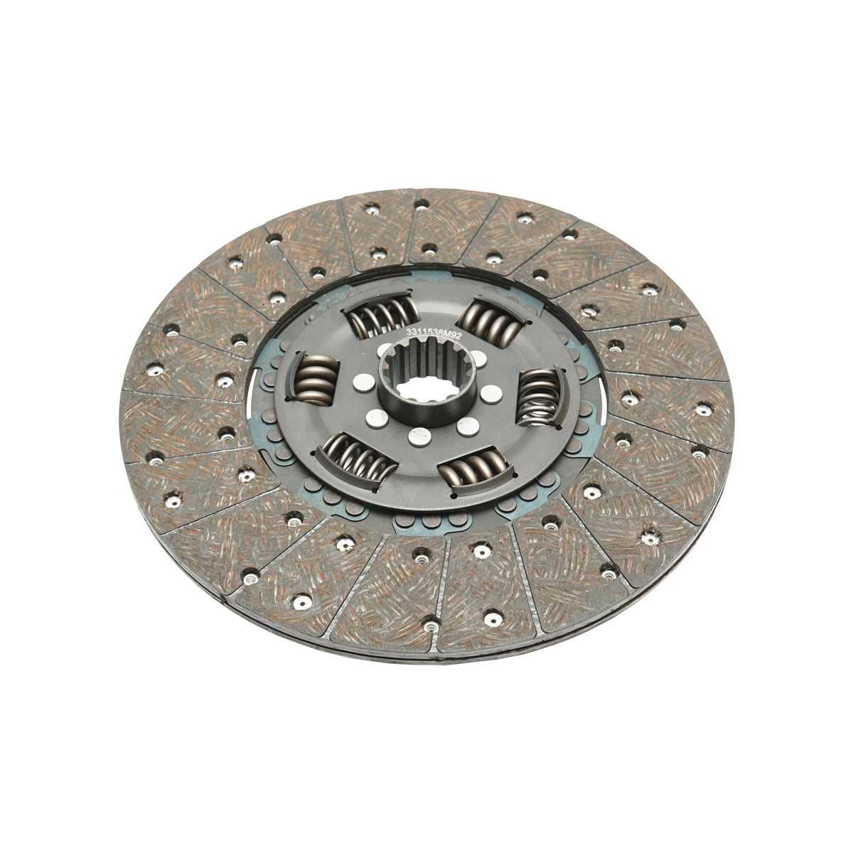Disco frizione diametro esterno 280 mm, interno 1 – 35 mm, interno 2 – 40 mm, 14 scanalature per Massey Ferguson, Landini, McCormick, codice OEM 1424123M92 - immagine 2