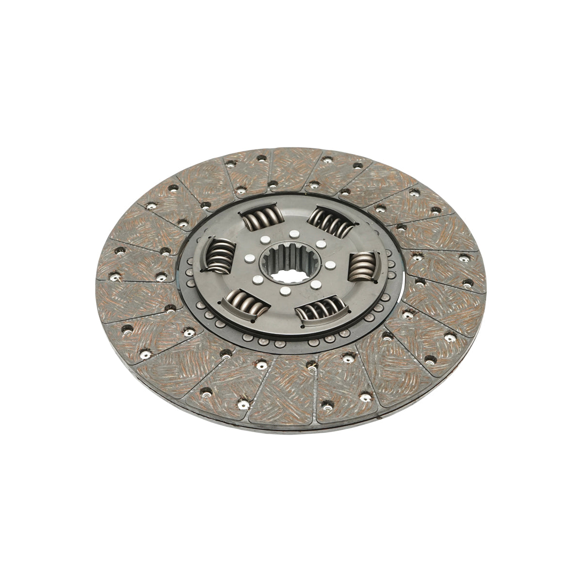 Disco frizione diametro esterno 280 mm, interno 1 – 35 mm, interno 2 – 40 mm, 14 scanalature per Massey Ferguson, Landini, McCormick, codice OEM 1424123M92 - immagine 3
