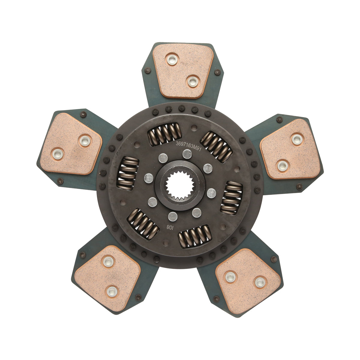 Disco frizione per Massey Ferguson codice OEM 3697163M91, 3701009M91, 331015810, 1862586001 Breckner Germany