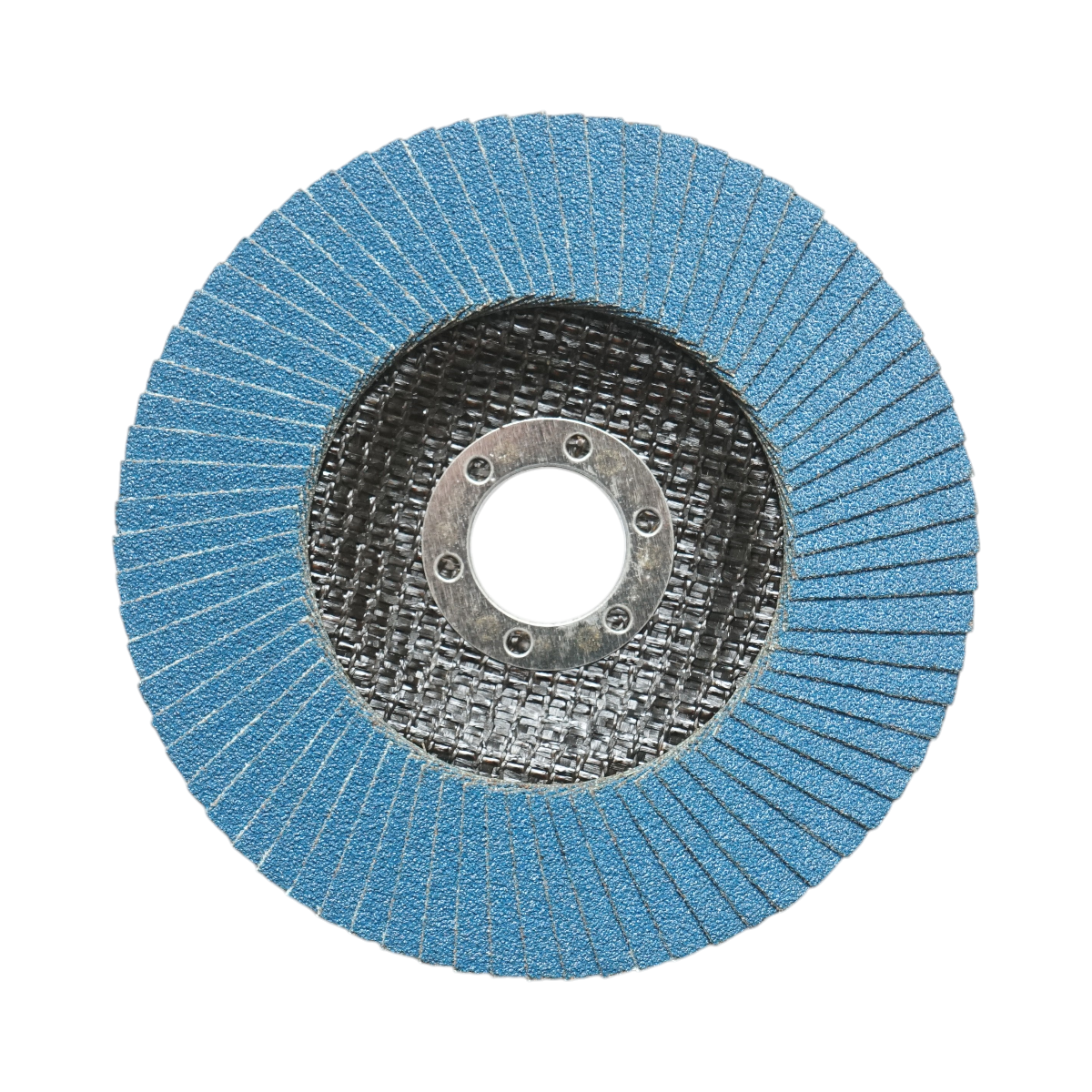 Disco lamellare in zirconia T27 ZA100, 125x22mm per levigatura/lucidatura di metalli e acciaio inossidabile Breckner Germany - immagine 2