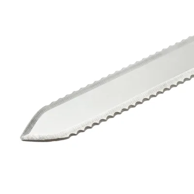 DISOPERCOLATORE lama seghettata acciaio inox 400 mm Coltello Disopercolatore lama seghettata - immagine 6