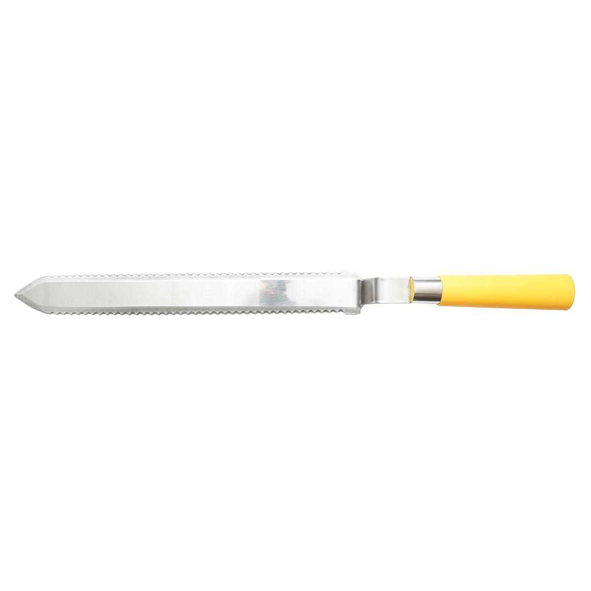DISOPERCOLATORE lama seghettata acciaio inox 400 mm Coltello Disopercolatore lama seghettata - immagine 8
