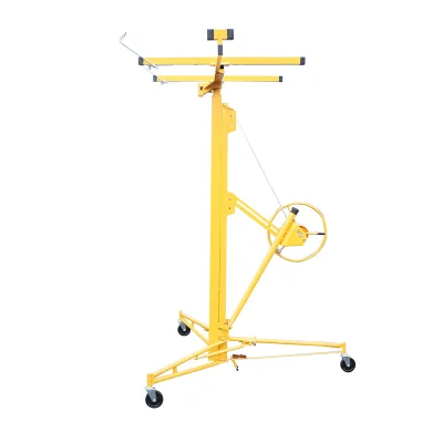 Dispositivo di sollevamento (gru) per cartongesso, OSB, MDF, truciolato, altezza di sollevamento 4,7 m Bourget - immagine 5