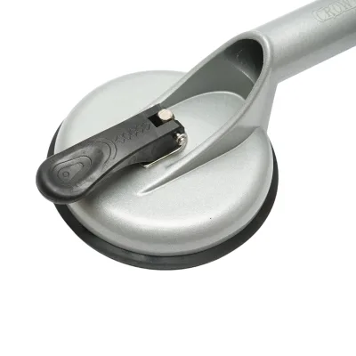 Dispositivo di sollevamento con 2 ventose in alluminio, diametro 118mm, capacità massima 80-100Kg, Crownman - immagine 9