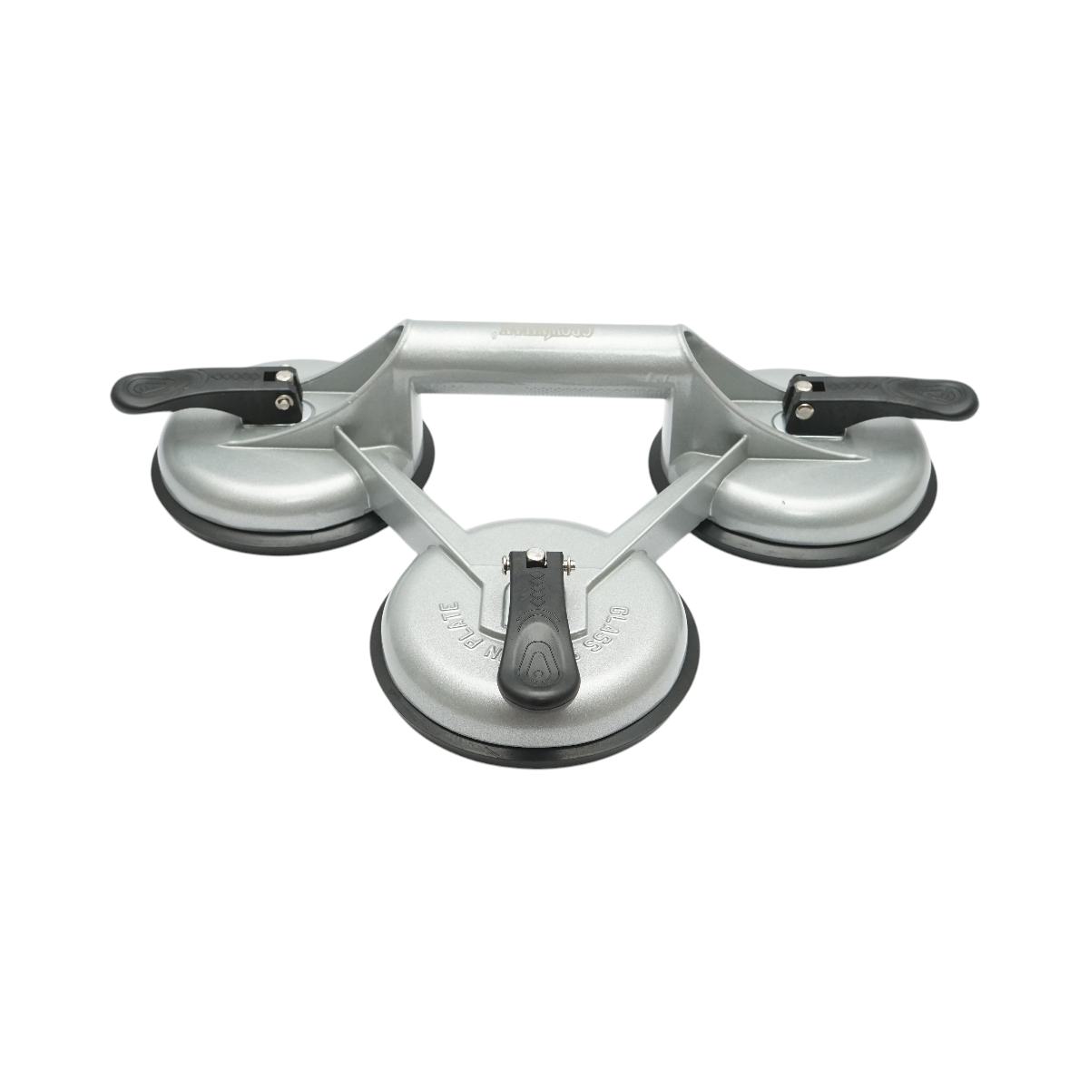 Dispositivo di sollevamento con 3 ventose in alluminio da 118 mm, portata 120-150 kg Crownman - immagine 3