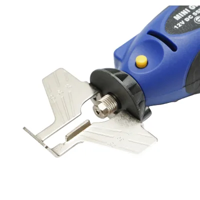 Dispositivo elettrico portatile 12V, 55W, 25000 giri/min per affilare le catene delle motoseghe - immagine 11