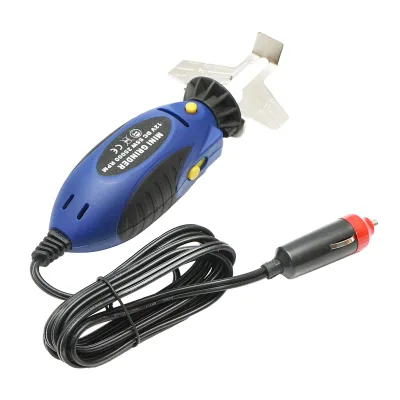 Dispositivo elettrico portatile 12V, 55W, 25000 giri/min per affilare le catene delle motoseghe - immagine 10