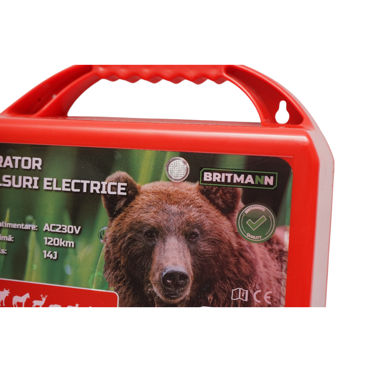 Dispositivo generatore di impulsi 14 Joule, 220V, 120 km per recinzione elettrica Britmann - immagine 11