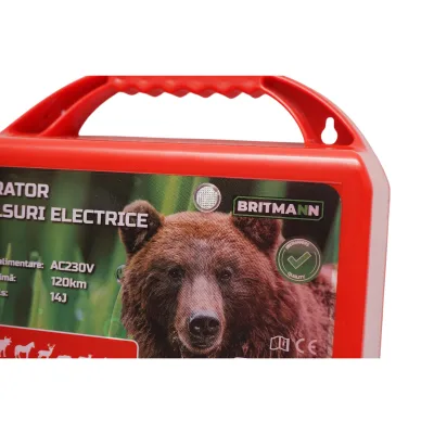 Dispositivo generatore di impulsi 14 Joule, 220V, 120 km per recinzione elettrica Britmann - immagine 12