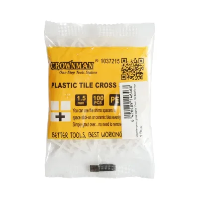 Distanziatori per piastrelle 1,5 mm 100 pezzi/set Crownman