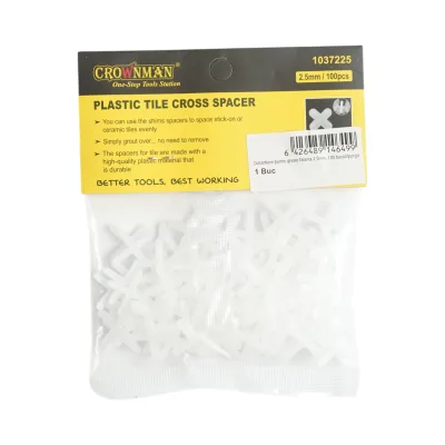Distanziatori per piastrelle 2,5 mm 100 pezzi/set Crownman