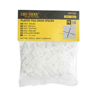 Distanziatori per piastrelle 2,5 mm 100 pezzi/set Crownman - immagine 3