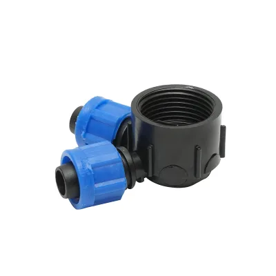 Distributore di connessione per tubo e tubo di gocciolamento da 16mm con 2 teste per sistemi di irrigazione - immagine 3
