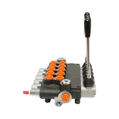 Distributore idraulico 5 leve, portata 80L/min, pressione 200 bar Breckner Germany - immagine 3