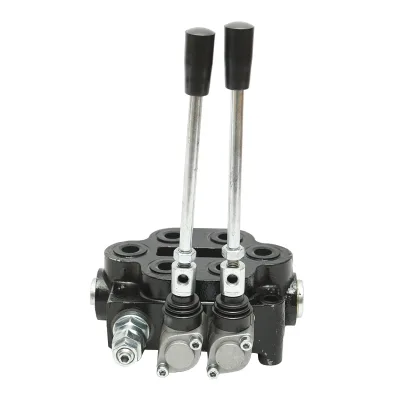 Distributore idraulico a 2 leve 150 Bar, portata 80 L/min M22x1,5mm - immagine 6