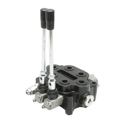 Distributore idraulico a 2 leve 150 Bar, portata 80 L/min M22x1,5mm - immagine 7