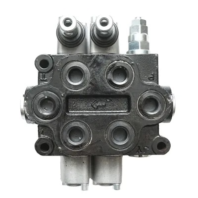 Distributore idraulico a 2 leve 150 Bar, portata 80 L/min M22x1,5mm - immagine 10