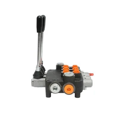 Distributore idraulico a 3 leve, portata 80L/min, con leva e riduzione inclusi -15 /+80 Breckner Germany - immagine 8