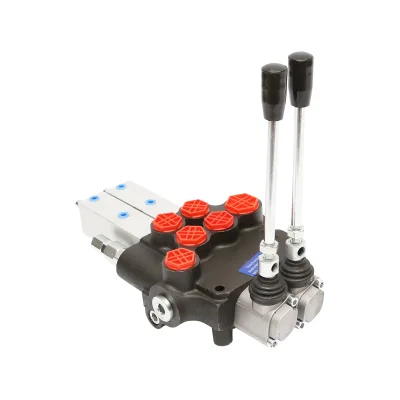 Distributore idraulico P80 pneumatico 2 vie - immagine 6