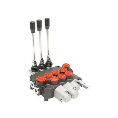 DISTRIBUTORE OLEODINAMICO a 3 leve, 2 flottanti, 80 L/min. - immagine 8