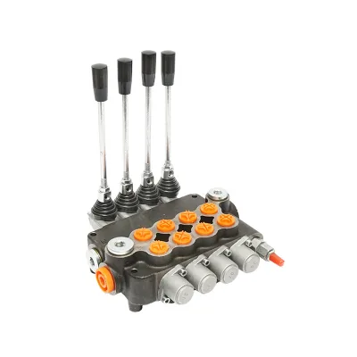 DISTRIBUTORE OLEODINAMICO a 4 leve portata 80L/min -15 /+80 - immagine 10
