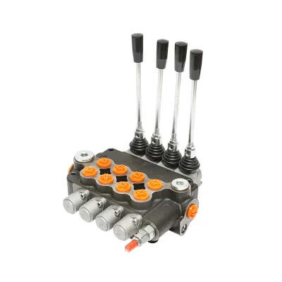 DISTRIBUTORE OLEODINAMICO a 4 leve portata 80L/min -15 /+80 - immagine 2