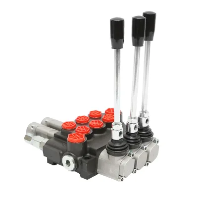 Distributore Oleodinamico con 3 leve, 2 flottanti, 40L/min. - immagine 4