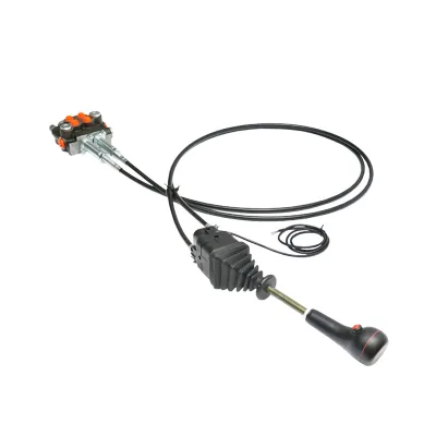DISTRIBUTORE OLEODINAMICO con joystick, lunghezza cavo 2,5 m pressione 250 bar portata 40 l/min - immagine 12
