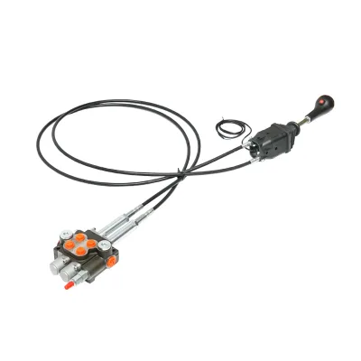 DISTRIBUTORE OLEODINAMICO con joystick, lunghezza cavo 2,5 m pressione 250 bar portata 40 l/min - immagine 10