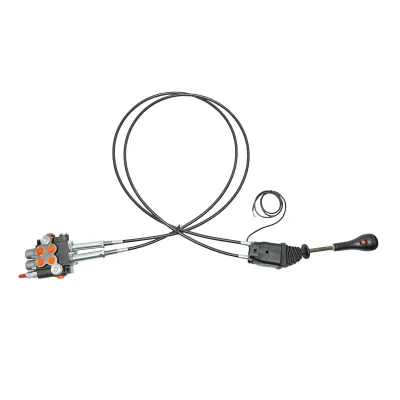 DISTRIBUTORE OLEODINAMICO con joystick, lunghezza cavo 2,5 m pressione 250 bar portata 40 l/min - immagine 8