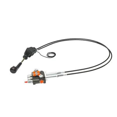 DISTRIBUTORE OLEODINAMICO con joystick, lunghezza cavo 2,5 m pressione 250 bar portata 40 l/min - immagine 6