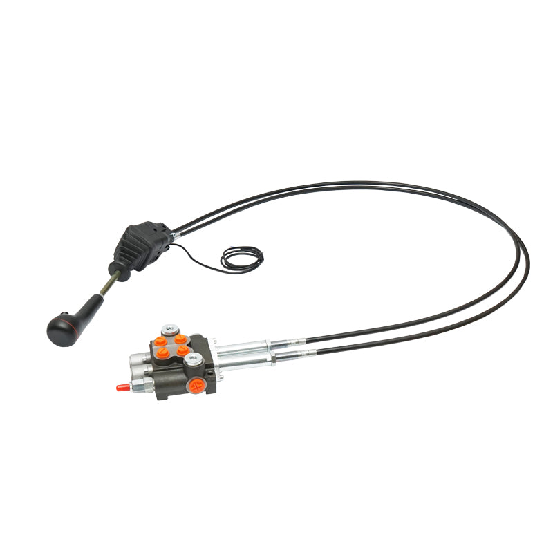 DISTRIBUTORE OLEODINAMICO con joystick, lunghezza cavo 2m, pressione 250 bar portata 40L/min - immagine 6