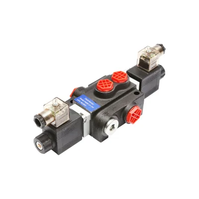 DISTRIBUTORE OLEODINAMICO ELETTRICO P40 1 via, 24V - immagine 6