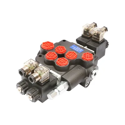 DISTRIBUTORE OLEODINAMICO ELETTRICO P80 a 2 vie, 12V - immagine 5