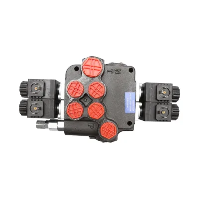 DISTRIBUTORE OLEODINAMICO ELETTRICO P80 a 2 vie, 24V
