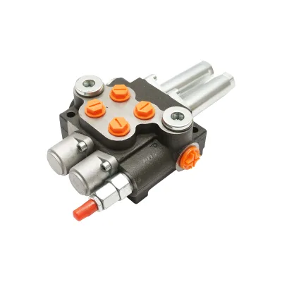 DISTRIBUTORE OLEODINAMICO P40 315 bar 2 vie con joystick e cavo 1.5M 40L/min - immagine 4