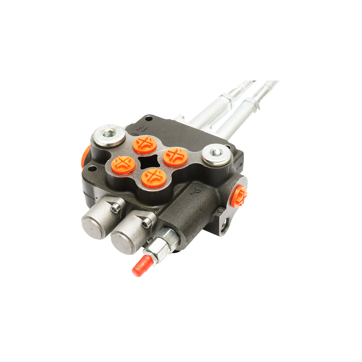 DISTRIBUTORE OLEODINAMICO P80 315 bar 2 vie con joystick e cavo 1.5M 80L/min - immagine 3