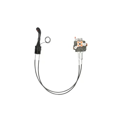 DISTRIBUTORE OLEODINAMICO P80 315 bar 2 vie con joystick e cavo 1.5M 80L/min - immagine 2