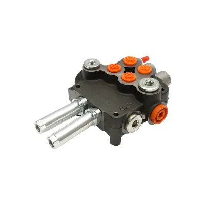 DISTRIBUTORE OLEODINAMICO P80 315 bar 2 vie con joystick e cavo 1.5M 80L/min - immagine 6