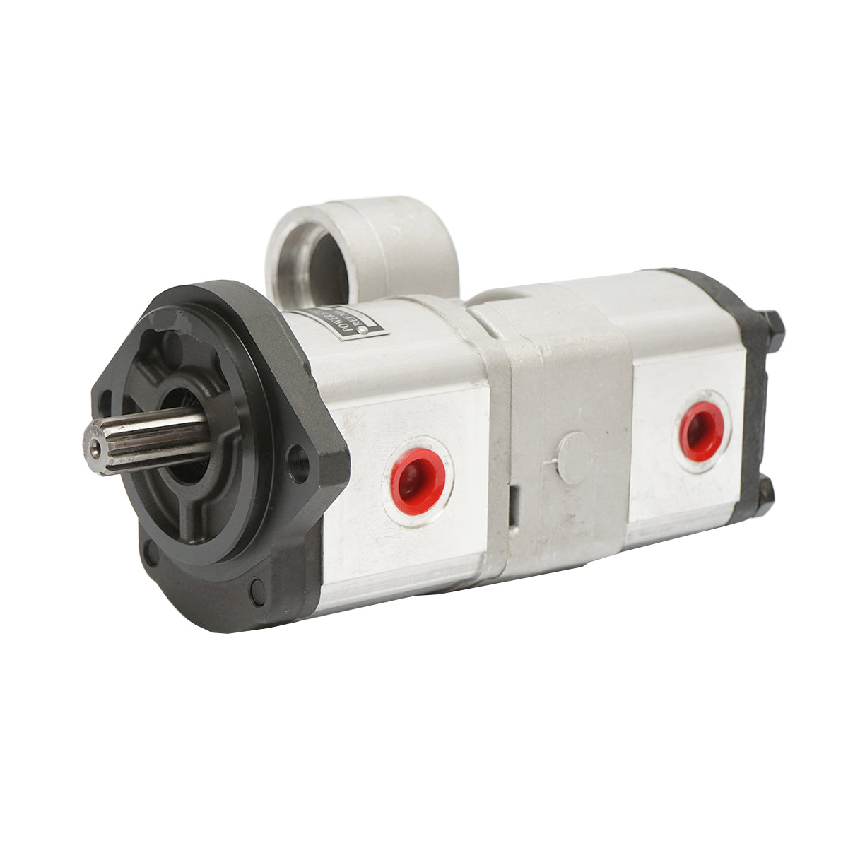 Doppia pompa idraulica, portata 18+14cm3, senso di rotazione a destra per Massey Ferguson OEM 3800195M91