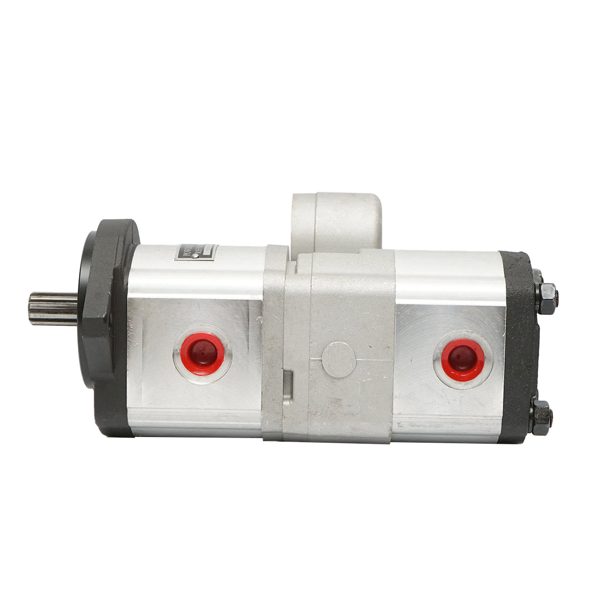 Doppia pompa idraulica, portata 18+14cm3, senso di rotazione a destra per Massey Ferguson OEM 3800195M91 - immagine 3