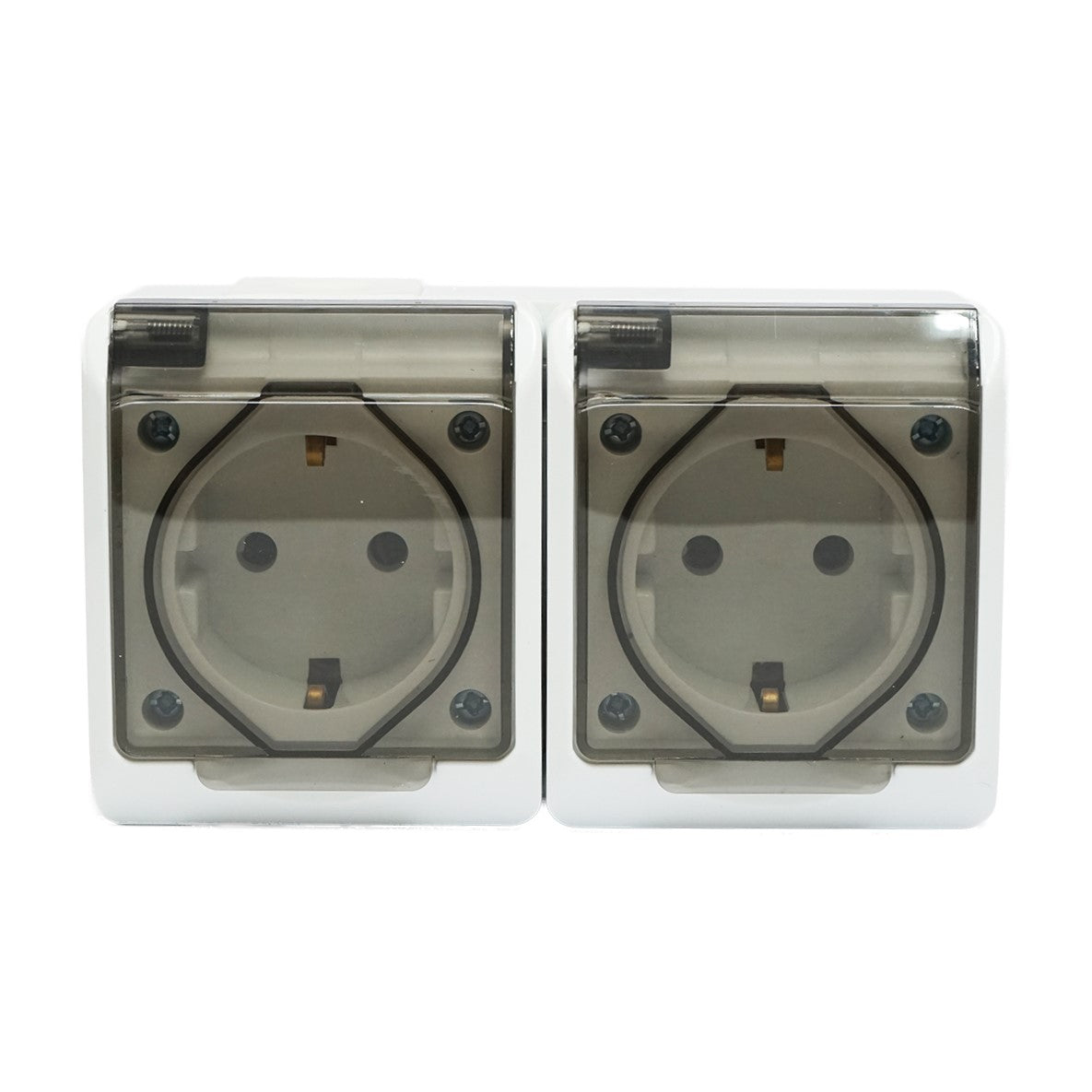 Doppia presa PT 16A, 250V IP44