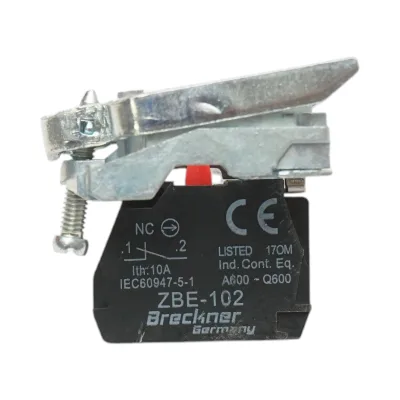 Elemento di blocco contatti ausiliari in metallo 1NC 240V/10A TB4 Breckner Germany