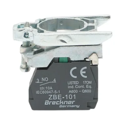 Elemento di blocco contatti ausiliari in metallo 1NO 240V/10A TB4 Breckner Germany